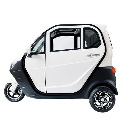 China Passenger Seats Foot Brake Top Selling Leather Smart Charging Tricycle for sale