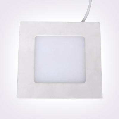 China 4W Recessed LED panel light / Led Flat Panel Lighting Outer dia 110X110 mm for sale