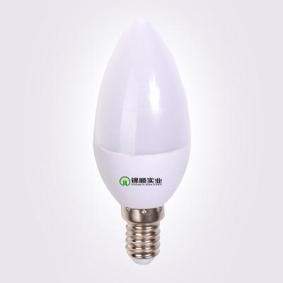 中国 385lm LED の蝋燭ライト C37 効力 > 90lm/w PC のアルミニウム カバー 販売のため