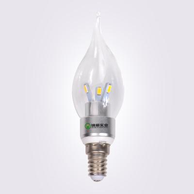 中国 270lm LED の蝋燭の電球 SMD2835 5000K AC85-265V のセリウム/RoHS の証明書 販売のため