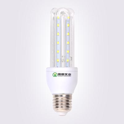 Chine 7W a mené l'efficacité lumineuse élevée de l'ampoule E27 3U de maïs pour l'hôtel à vendre