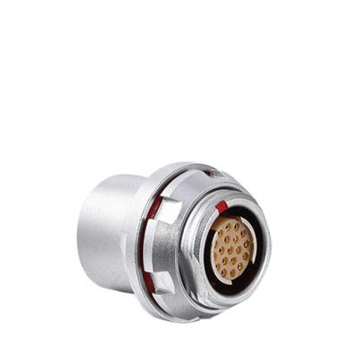 China High Quality 0F 1F 2F 19 Pin Metal Connector F-Series Waterproof Push-Pull Socket Vacuum Closed SRD.ZGG for sale