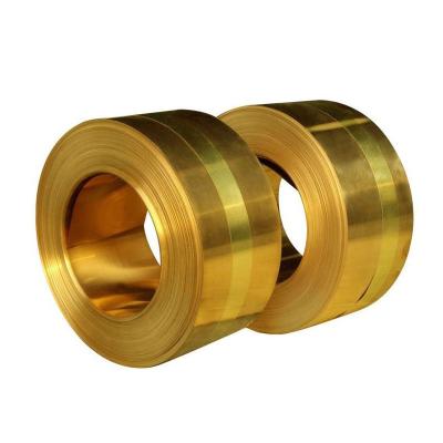 China High Precision Wear Resistance C21000 C22000 C22600 C23000 C24000 Brass Coil Electronic Customized Brass Strip for sale