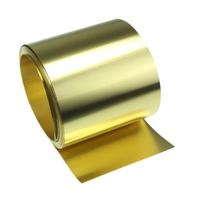 China High Precision Electronic Durable Perforated Metal Roll Brass Coil Brass Strip From Manufacturer for sale