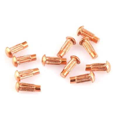 China Cookerware OEM ODM D.C.A. Quality Cheap Multifunctional Stock Solid Copper Rivets For Furniture From China Manufacturer for sale