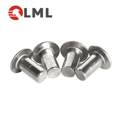 China Cookerware OEM ODM AAA Quality Competitive Solid Flat Head Aluminum Rivet Manufacturer From China for sale