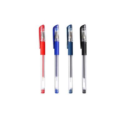 China Normal Large Capacity 0.5mm Quick Dry Smooth Writing Gel Pen For Office School Use 3 Colors for sale