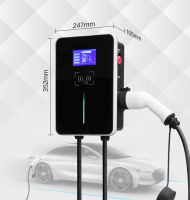 China Wallbox 22kw APP EV Charging Station New AC Power Car Charger CE Certified COPP1.6 Car Charging Station OEM for sale