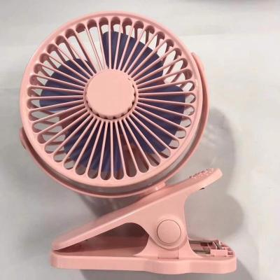 China 360 Degree Modern Angle Adjustable USB Baby Carriage Fan Trouser Clip Rechargeable Fan for sale