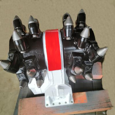 China Construction machinery drum crusher cutter for 10 tons excavator from China supplier for sale