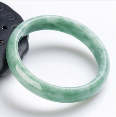 China Green Ethnic Jade Bracelet Bangles Women from Myanmar Jade Bracelet Jadeite Natural Stone for sale