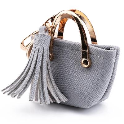 China Custom Fashion Trendy Jewelry Handbag Mini Coin Purse Zipper Small Key Chain for sale