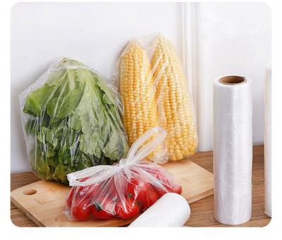 China High Quality Disposable Freshness Protection Package PE /PVC/HDPE Food Storage Bags For Fridge for sale