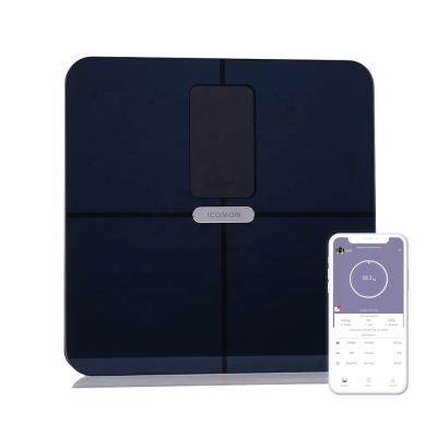 China Free App Promotion Smart Line ITO Glass BMI VA Screen Body Fat Scale For House for sale