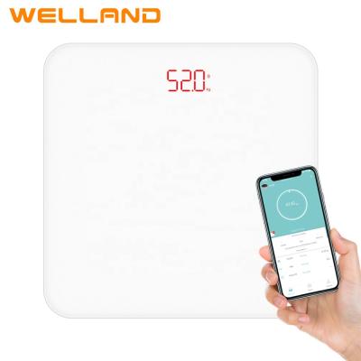 China Free App Weighing Indicator Weight Sensor Battery Bathroom Scale for sale