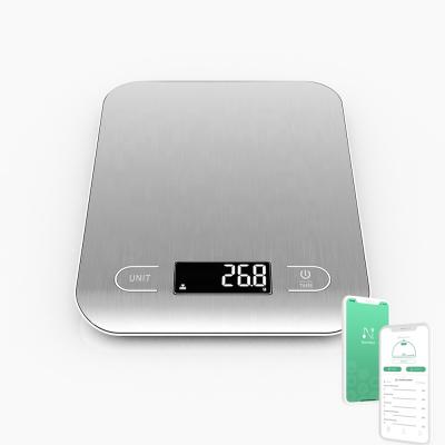 China Weight Measuring Hot Cheap Weighing Kitchen Smart Stainless Steel Food Nutritional Scale for sale