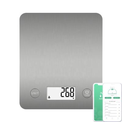 China Kitchen Weighing SS 5kg Food Scale Electronic Digital Nutrition Kitchen Nutrition Scale for sale