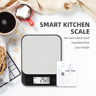 China With Tray Abs Plastic Kitchen Scale 5kg Food Scale Digital Kitchen Scale for sale