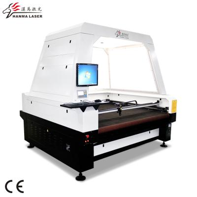 China High Speed ​​Textile Maker Cutting Machine+Zigzag Polyester Heat Fabric Cutting Machine for sale