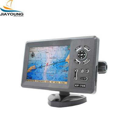 China Marine 7-Inch GPS Chart Plotter With Internal GPS Antenna KP-708 for sale