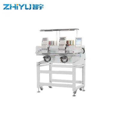 China Home use 902 double head embroidery machine 2 head embroidery machine for sale tajima embroidery machine for sale for sale