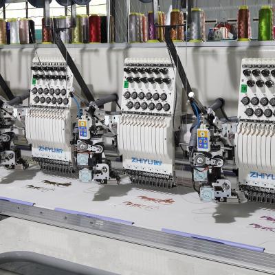 China Garment shops 15 heads 4 color sequin embroidery machine computer embroidery machine brother embroidery machine en venta