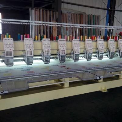 China Garment shops 633 automatic embroidery machine flat embroidery machine price barudan embroidery machine à venda