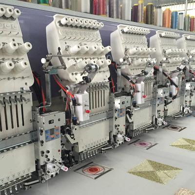 China Garment Shops 624 High Speed ​​Easy Tying Used Embroidery Machine For Sale Embroidery Machine Device en venta