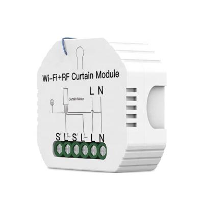 China 1 Strip Curtain Switch Tuya WiFi RF Blind Switch Module Support RF Blind and APP Remote Control Works with Alexa and Google Home for sale