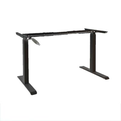 China (Height) Customized Manual Height Adjustable Position Cheap Elevatable Desk for sale