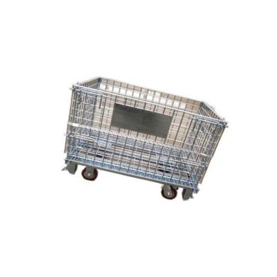 China Save Cheap And High Quality Folding Heavy Tray Metal Storage Space Cage for sale