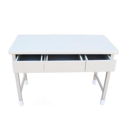 China Factory direct supply modern cheap price simplicity study table antique desk with three drawers for sale