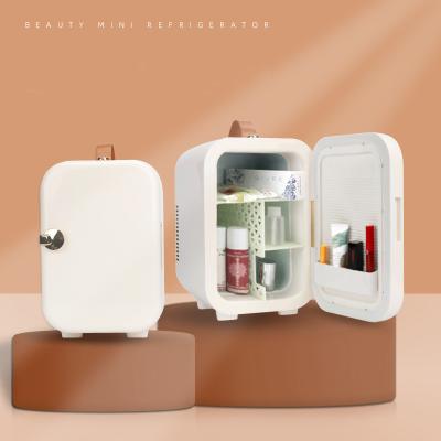 China 20 Degree Below Room Temperature 8L Home Use Skin Care Refrigerator Specialized For Cosmetics Mini Makeup Refrigerator for sale