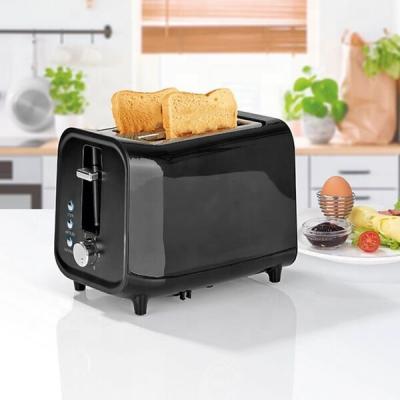 China Household 800W Heat Transfer Custom Logo 2 Slices Electric Toaster for sale