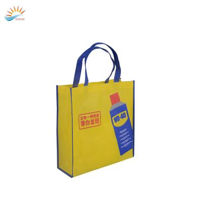 China Eco - Friendly High Quality Promotional Custom Shopping Non Woven Bag With Printing Logo for sale