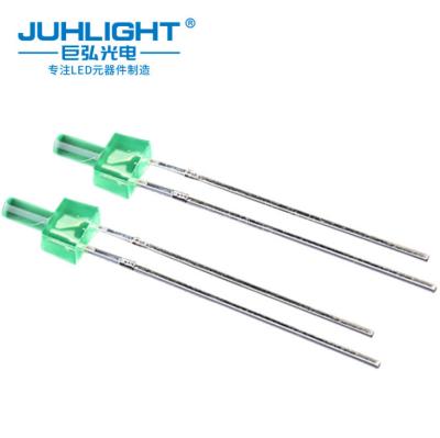 China Juhong ISO Certification of Indicator Light Through Hole Chip 2mm*8.0 High Quality Pyramid Lamp Led Diode for sale