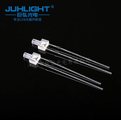 China Plug In Type F2/2mm Nipple Indicator Light Led F2 Nipple White Hair 2mm Shaped Lamp Bead Red Custom Color Available for sale