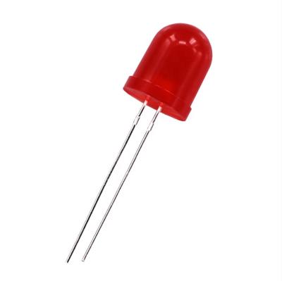 China Red JuHong 8mm Through Hole Dip Of Indicator Light Led for sale