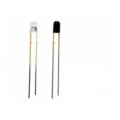 China Shenzhen Manufacturer of Indicator Light Infrared Led Photodiodes Led Transmitter And Receiver 3mm 5mm Immersion Led Photoelectric Led For Smoke Sensor 1 for sale