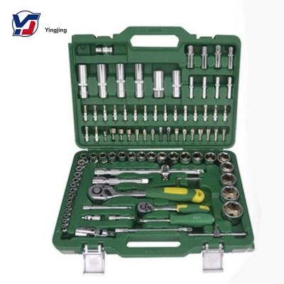 China Automobile Safety Tool Kit 94 in1 Car Repair DIY Tool Wrench Set 1/2 Drive Socket Ratchet Socket Tool Kits for sale