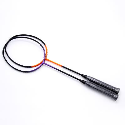 China Pop 7U 68g Badminton Racket Game With Konmatsports Toray Graphite Fiber for sale