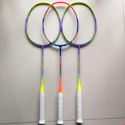 China Pop 4U 84g 30lbs Badminton Racket Game With Toray Graphite Fiber for sale