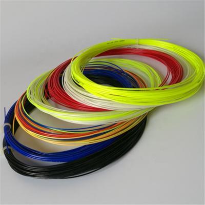 China Factory badminton rackets 0.75mm strings 28lbs with different color can mixed sales have stock 100pcs/2Bag KMT-S075 for sale