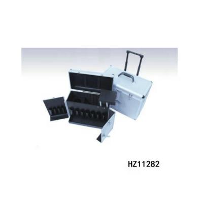 China ENGLAND STYLE Portable Aluminum Barber Trolley Case With Extendable One Handle 2 Wheels Wholesale Manufacturer Winx In Nanhai, Foshan for sale