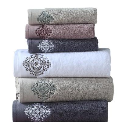 China Factory Wholesale Kid Safe 100% Cotton Luxury High Quality Quick Dry Customized With Logo Hotel Face Soft Bath Towel for sale