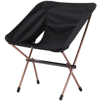 China Modern Outdoor Portable Aluminum Alloy Single Person Folding Chair Wilderness Back Camping Recliner for sale