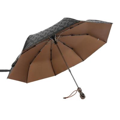 China Dual Use Umbrella Minimalist Automatic Upright Unshade Large Sunny Rain Straight for sale