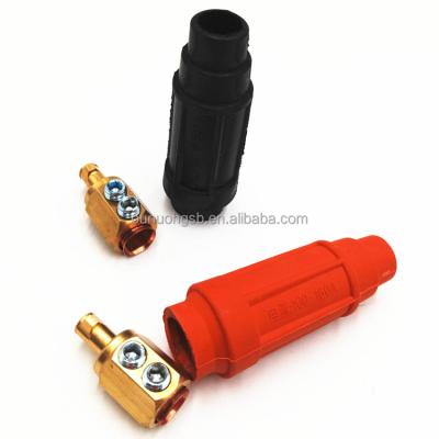 China Welding Solder type domestic cable dinse connector cable dinse plug socket for sale