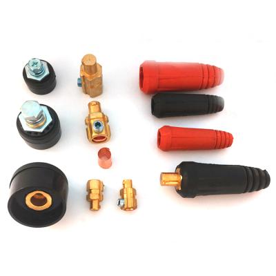 China Electric Welding Spare Parts Trafiet Style Cable Connector Solder Plug for sale