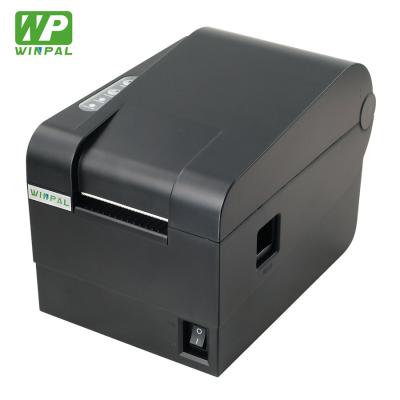 China Winpal black thermal label&receipt printer WPL58 58mm 2 inch mini thermal printer barcode thermal printers for sale